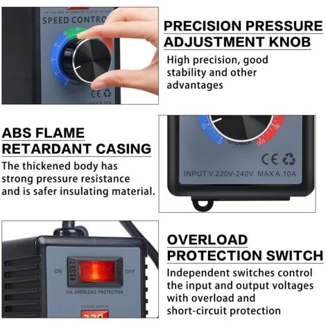 Contrôleur Minuterie Chambre Noire EPOI VST 500 – Analogique – Non Testé