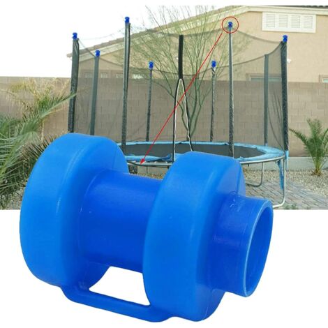8 Capuchons De Poteau Pour Trampoline – 50x70mm, Diamètre 25mm – Protection Et Maintien Du Filet De Sécurité