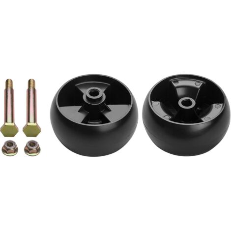 Roues de plateau de coupe pour tondeuse Cub Cadet – Compatibles Troy-Bilt Craftsman – PVC épais pour tonte uniforme – Installation rapide (1/5)