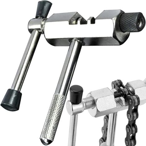 Démonte chaîne vélo 3 en 1 – Outil de rivet pour chaînes 7 à 12 vitesses – Acier de qualité supérieure – Poignées ergonomiques (1/5)