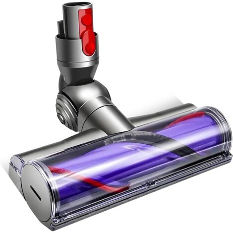 Brosse turbo motorisée pour aspirateur Dyson V7 V8 V10 V11 V15 – Compatible sols durs et moquettes – Rotation 180° pour nettoyage efficace (1/5)