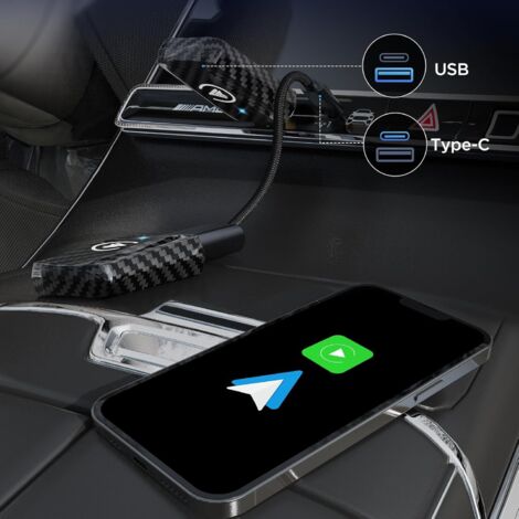 L'adaptateur CarPlay Sans Fil Compatible Apple Et Android Passe Sous La Barre Des 40 Euros Sur Amazon