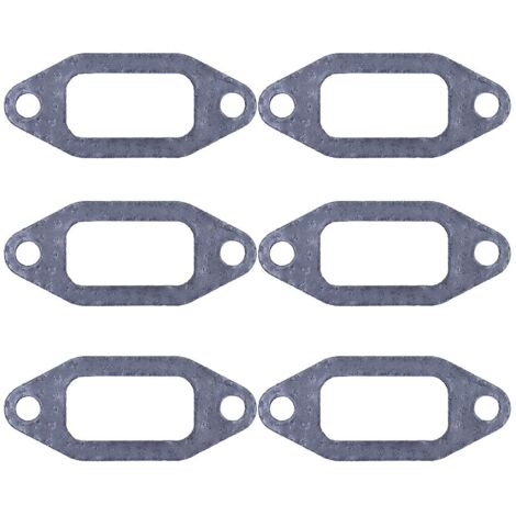 LinDuxe 6 x Joint de silencieux d'échappement pour scies Husqvarna 365 362 371 372 365 362 371 372 385 390 XP 371K 375K 503775901 (1/4)