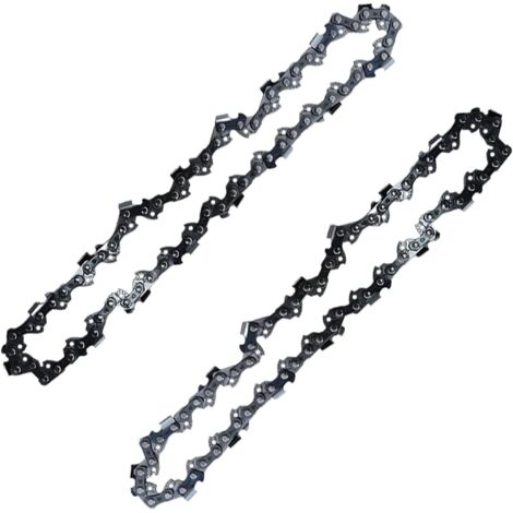 LinDuxe Lot de 2 chaînes de tronçonneuse 8 pour tronçonneuse DeWalt DCPS620 DCPS620B DCPS620M1 20 V MAX XR 34DL 043 Remplacement de la tronçonneuse (1/4)