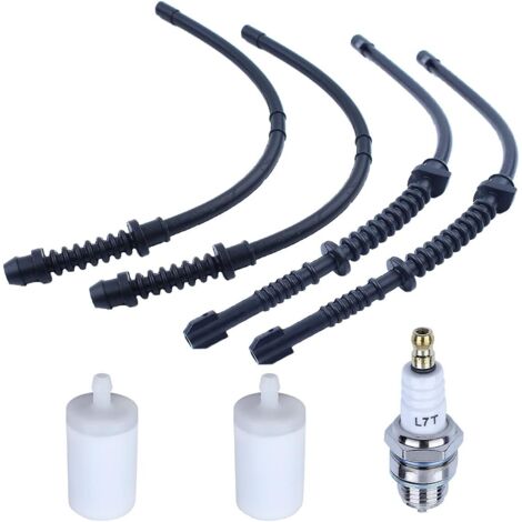 LinDuxe Kit de ligne de filtre de retour de carburant pour Husqvarna 445 445E pour tronçonneuse 440 440E 435 435E 450 450E Remplacez la pièce numéro 577535101 523055201. (1/4)