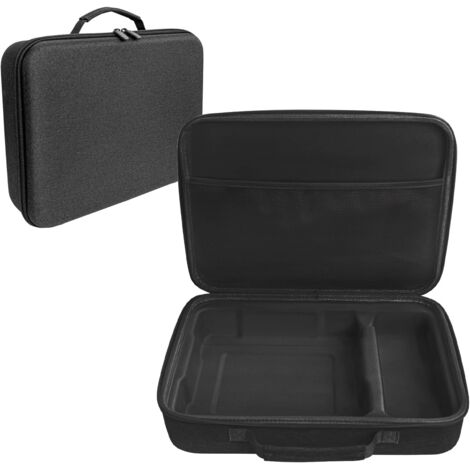 Sac de rangement rigide pour mini robot de nettoyage de vitres (35 x 25,5 x 8,5 cm) (noir) (1/5)