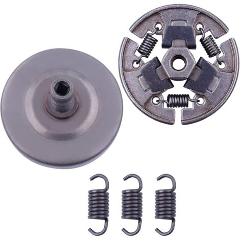 LinDuxe Kit de ressort de tambour d'embrayage pour débroussailleuse Stihl FS80 FS85 FR85 FR85T FC80 FC85 HT70 HT75 Pièces de rechange pour 4137 160 2001 (1/4)