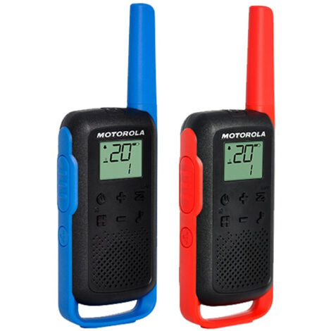 Talkie Walkie Twin Pack T62 Bleu+Rouge (1/3)