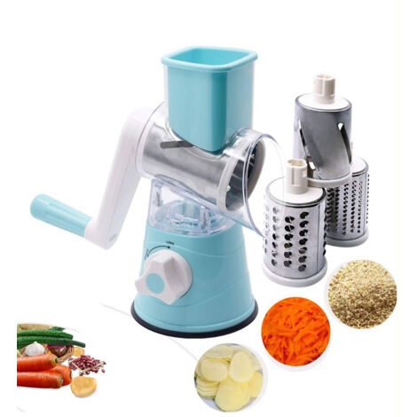 Mandoline de Cuisine, Manuelle Coupe Legume Decoupe Legumes, Multifonctions Coupe legumes Coupe LéGumes Lame en Acier Inoxydable, Julienne, Cubes, Fcoupe Patate Frite carotte