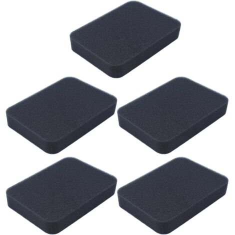 LinDuxe 17211-899-000 Filtre à air - Lot de 5 filtres à air pour moteur Honda GX240 GX270 GX340 GX390 GP5500 GP6500 EB5000X EM5000SX EB5000 EB6500 EB3500 EB5000 EM6500SX EB3000 EM3500 EM5000 Pièces de