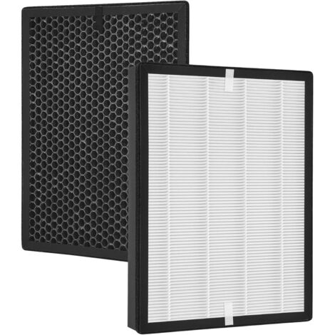 FY2420/30 FY2422/30 Filtre de Rechange Compatible avec Purificateur D'air Philips AC2882, AC2887, A2889, AC3829, série 2000 et 3000, HEPA Filter avec 1 filtre HEPA et 1 filtre à charbon actif. (1/5)