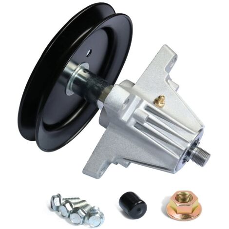 Akemaio Broche De Pont Étoile 6 Points - Compatible Cub Cadet MTD 918-04822A 918-04822B 618-04822 - Poulie Incluse + 4 Boulons