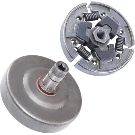 LinDuxe Kit d'assemblage de tambour d'embrayage pour débroussailleuse Stihl FS80 FS85 FC75 FC80 FC85 HT70 HT75 HK75 KM85 KR85 Remplace 41371602001 (1/4)