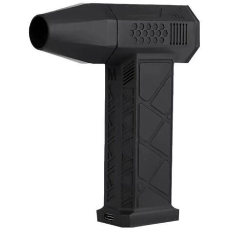 Ventilateur à jet portatif sans balais 130 000 tr/min Turbofan 200 W haute puissance souffleur d'air comprimé outil de nettoyage de clavier avec interface de charge de type C (1/5)