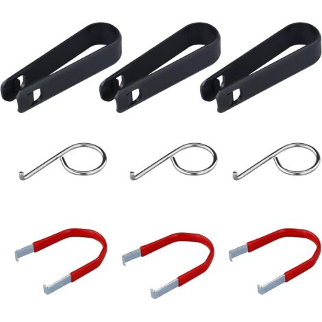 9 Pièces Outil Demontage Couvre-Écrous De Roues, Extracteur De Capuchon De Boulon De Roue, Pince Capuchon Ecrou Extracteur De Pincettes, Outil Démontage De Capuchon (1/5)