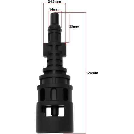 ADAPTATEUR CONNECTEUR LANCE Mousse Pour Nettoyeur Haute Pression