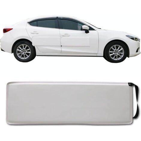 Protection porte de voiture magnétique – Amovible – Cuir de haute qualité – 84x29cm – Absorption des impacts – Pour espaces confinés