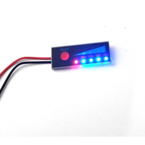 GTIWUNG Lot 5 Indicateurs Capacité Batterie 5S 21V - Module LED Lithium Pour Vélo Électrique Et Appareils