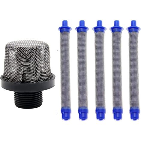 6 PCS 288716 CréPine D'Aspiration D'EntréE et 288749 Airless Machine Filter Combinaison AdaptéE pour Airless Sprayer Painter (1/5)
