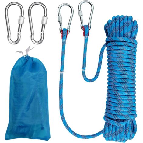 LaBlanc - Corde D'escalade D'extérieur,Corde Haute Résistance De 12 Mm Pour La Randonnee Jaune 78452984 LaBlanc - Corde D'escalade D'extérieur,Corde Haute Résistance De 12 Mm Pour La Randonnee Jaune 78452984