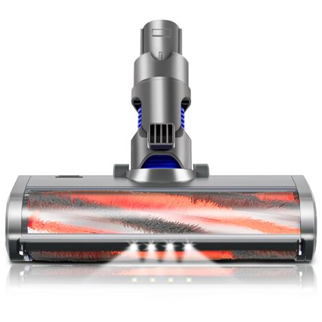 Brosse compatible pour Dyson V6 DC58 DC59 DC61 DC62 Rouleau motorisé adapté pour parquet, carrelage, sols durs et lumière intégrée (1/5)
