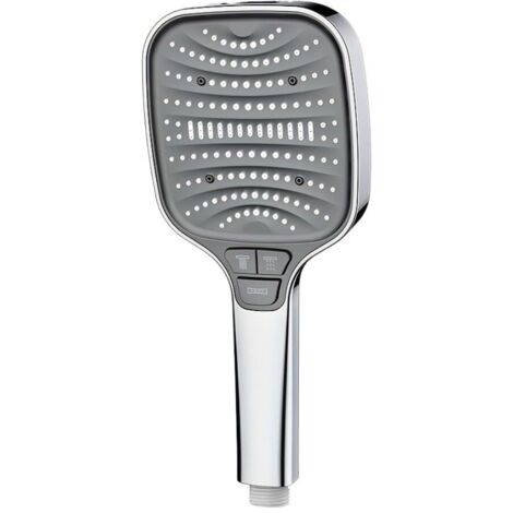 Pommeau de douche for grand panneau de 12 cm for filtre, pommeau de douche for effet pluie haute pression, buse multifonctionnelle carrée for salle de bain pommeau de douche (1/4)