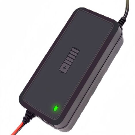 Chargeur de batterie de voiture 12 V 5 A, chargeur de batterie à impulsions pour moto, chargeur de batterie intelligent à stockage d'énergie, adapté aux batteries au plomb-acide 12 V-2 Ah-100 Ah. (1/2)
