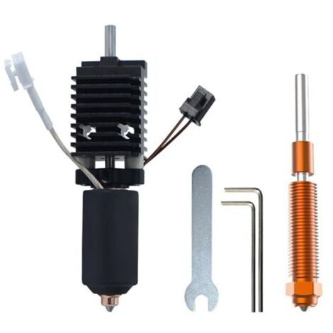 K2 Plus Hotend Kit de mise à niveau pour imprimante 3D Creality K2 Plus Hotend avec buse en acier trempé de 0,4 mm K2 Plus Kit Hotend en céramique (kit hotend + buse de 0,4 mm) (1/5)