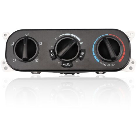 Module de climatisation et chauffage 55111840AE Panneau de commande de climatisation Compatible avec les modèles Jeep Wrangler 3,8 L V6 2007-2010, remplace les références d'origine 55111840AB, 5511184
