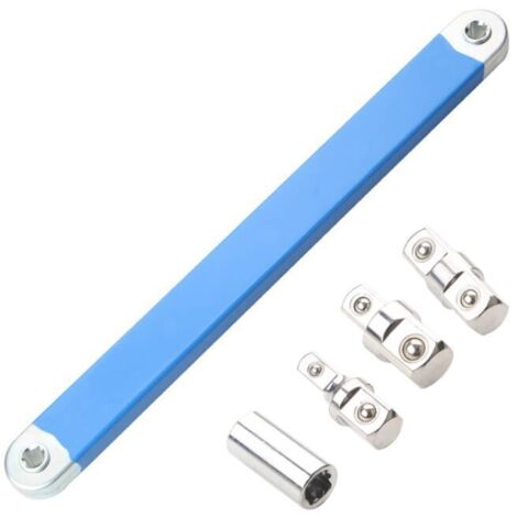Clé D'extension Décalée, Offset Extension Wrench avec Adaptateur D'entraînement, Barre D'outils D'extension De Clé Bar De L'outil D'extension De La Clé Spanner Extender Tool , Artisans De Garage