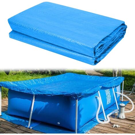 Tapis de sol de piscine 500300cm, sol de piscine amovible, tapis de piscine hors sol, empêche les crevaisons, pour piscines, gonflables et piscines pour enfants. (1/5)