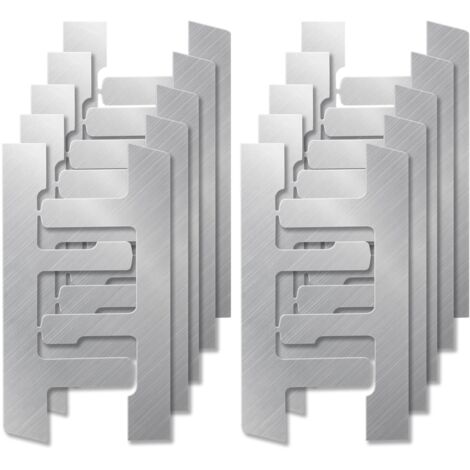 20 supports pour boîtiers électriques, clips en F, sangles de fixation pour boîtiers, sangles Grip-Lock pour boîtiers électriques anciens, sangles et supports pour boîtiers avec oreilles en plâtre. (1/5)