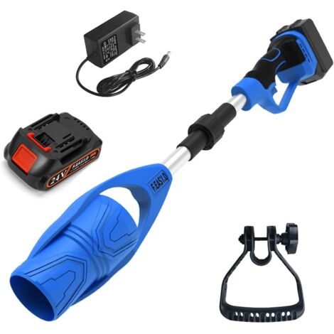 Souffle À Feuilles Pliables Polyvalentes 21V Blower Nettoyage Cour Sans Fil Pour Stockage Une Mobilité Faciles (1/5)
