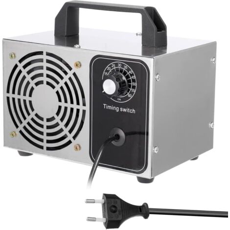 Ozone Geevorks 32000 mg/h Ozonator Générateur d'ozone 0-60min Purificateur d'air avec, 220V Machine à ozone, Machine de filtre à air purificateur pour la maison,voiture et lieux publics (1/5)