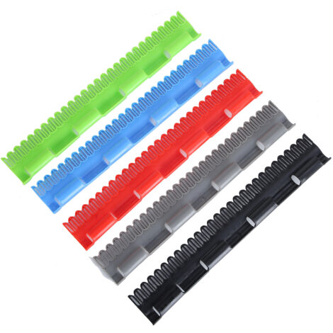 Chaussette, 5 Pièces de Suspension en Plastique pour Chaussettes, Séchoir à Chaussettes, Pince à Chaussettes, pour sous-Vêtements, Chaussettes, Cravates (1/5)