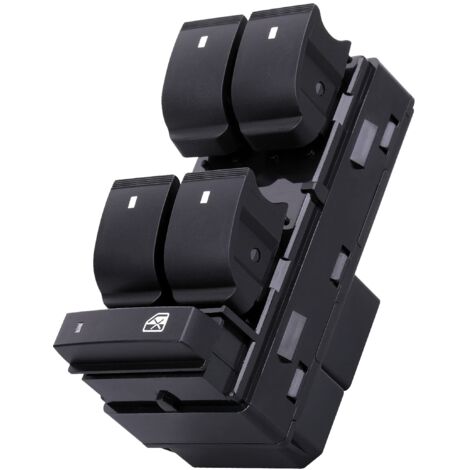 Interrupteur de vitre électrique côté conducteur, compatible avec les modèles Chevy Silverado, Chevrolet Traverse, HHR, GMC Sierra, Yukon et Buick Enclave (2007-2013), remplace les références OE 20945 (1/5)