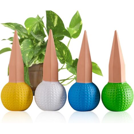 RoseFlower 8 Pack Arrosage Plante Interieur, a Planter Terre Cuite Extérieur, Ollas Terre Cuite, Arrosage, Arrosage Jardinière, Pot en Terre Cuite082 (1/5)