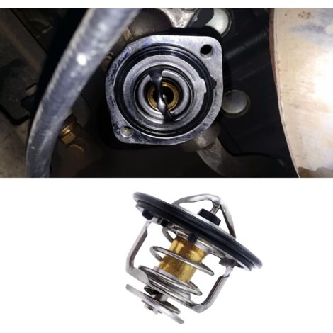Thermostat de voiture, thermostats de moteur de remplacement pour automobile, thermostat de liquide de refroidissement pour moteur automatique compatible avec Honda Civic CRV CRZ, remplace les référen (1/5)