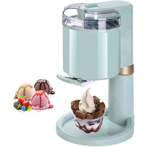 Machine a Glace, 1000ml, DIY, Portabilité, Manipulation AiséE, EntièRement Automatique, Turbine a Glace Pour Particulier