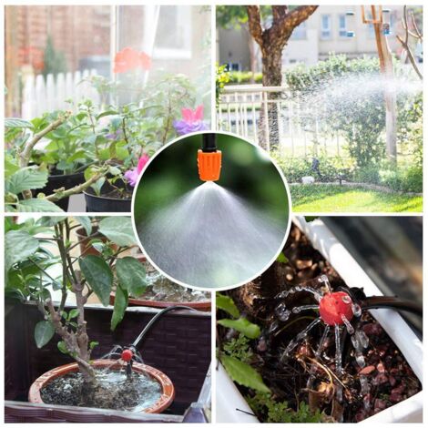 Kit D'irrigation Goutte à Goutte Pour Jardin – 25 M De Tuyau, Arrosage Automatique – Économise Eau Et Temps