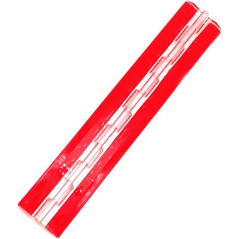 Charnière de piano continue en acrylique 300 mm – Charnière transparente autocollante en plastique pour boîte de bricolage, aquarium, chariot de golf, présentoir (1/5)