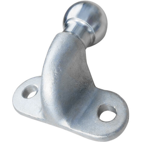 Accouplement à tête sphérique 3,5t 50mm Dispositif attelage pour Voitures camions tracteurs Couleur argent (1/5)