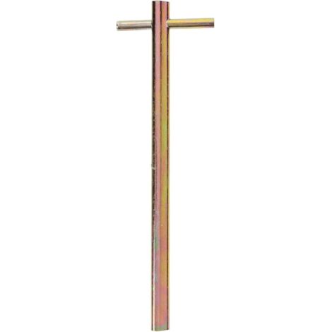 Clé De Porte D'ascenseur De Secours Triangle 20 cm Clé Universelle En Métal Levage Pour Universelle D'ascenseur Porte (1/5)