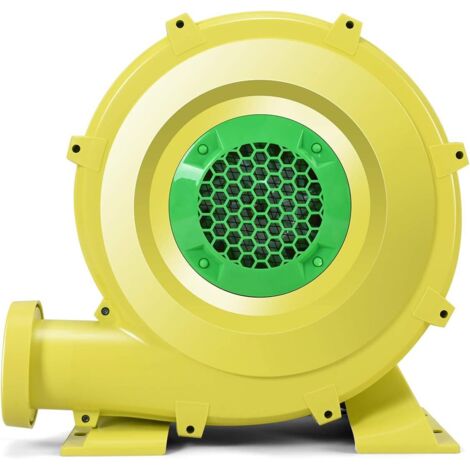 Gonfleur Électrique pour Château Gonflable avec Moteur 350/450/680/850W, Souffleur Électrique Résistant à Haute Température, Pompe Air Electrique de Ventilateur d’Air, Jaune 450W…
