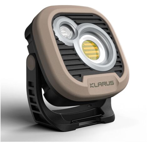 Lampe Camping, 13500mAh Haut-capacité rechargeable lampe de travail,Lanterne de camping 1500lm,6 modes, base magnétique, fonction de crochet,pêche nocturne, urgence, atelier, etc. Couleur rose [Classe (1/5)