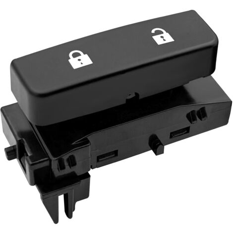 Commutateur de verrouillage électrique de porte passager avant droit, compatible avec les modèles Chevy Silverado 1500 2007-2013, Chevy Silverado Sierra 2500 3500 HD 2007-2014, Chevy Traverse 2009-201 (1/5)