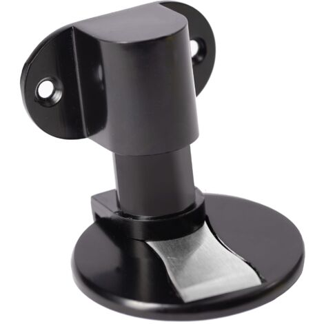Butée de Porte Magnétique, Butée de Porte Au Sol, Butee de Porte Magnetique, Arrêt de Porte Adhésive et Fixation à Vis, Arret de Porte Réglable Invisible pour Différents Types de Portes au Sol (1/5)