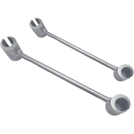 Lot de 2 clés de réglage de charnière de porte, outil de réparation de charnière de porte, outil de réglage de charnière de porte, outil de réglage de charnière pour porte de sécurité de (1/5)