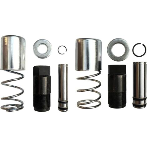 Double Pompe Horizontale à Piston, pièces de Rechange polyvalentes, Pompe à à vérin Horizontal hydraulique Robuste pour Jeu de Joints de Voiture, A et B