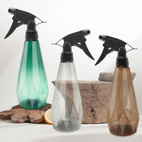 3 Pièces 500ml Vaporisateur Bouteilles Vide Rechargeable, Vaporisateur Vide,Brumisateur Rechargeable, pulvérisateur à gâchette réglable avec paramètres de flux, pour Nettoyage Cuisine (1/5)